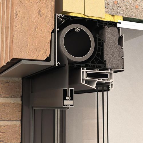 Aérateur de fenêtre acoustique - FIXSCREEN® MONO AK  - RENSON - résistant au vent / autoréglable