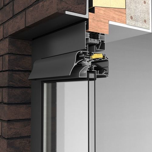 Aérateur de fenêtre acoustique - SONOVENT® COMPACT  - RENSON - autoréglable