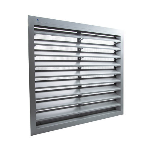 Grille de ventilation en aluminium - 458 - RENSON - en maille d'acier inox / en aluminium extrudé / linéaire