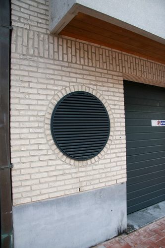 Grille de ventilation en maille d'acier inox - 411R - RENSON - ronde / d'extérieur / d'extérieur