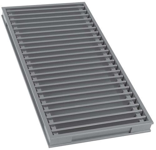 Grille de ventilation en aluminium extrudé - 311/2 - RENSON - rectangulaire / pour usage intérieur / professionnelle