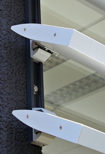 Brise-soleil aluminium - Icarus Quickfix vertical ICL.150 - RENSON - pour façade / vertical / horizontal