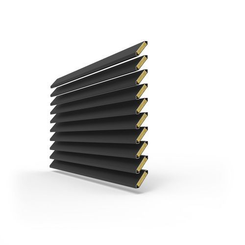 Bardage en lames - LINIUS® L.060AC - RENSON - d'aluminium / en enduit / en PVC