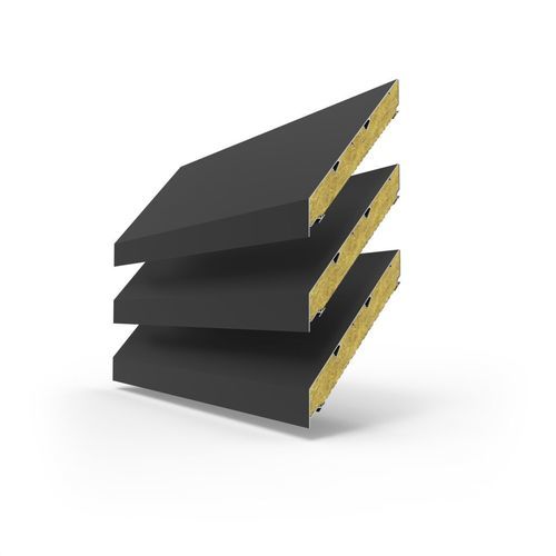 Bardage en plaques - LINIUS® L.170ACL - RENSON - en enduit / d'aluminium / vertical