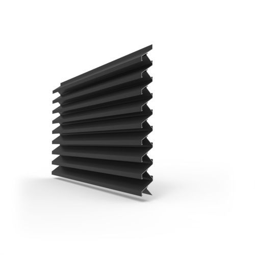 Bardage en lames - LINIUS® L.066CL - RENSON - en enduit / en alliage / d'aluminium