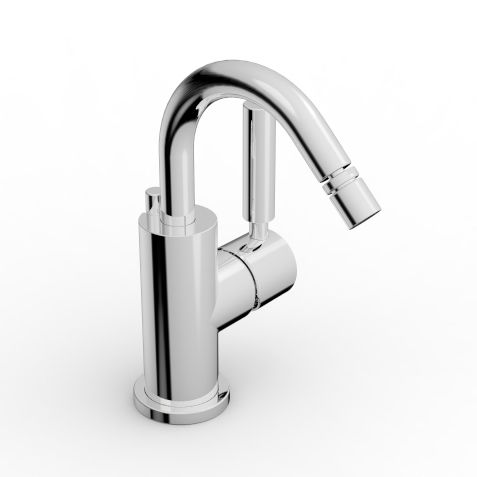Mitigeur pour bidet - 4703 MBX-080 - ZAZZERI - à poser / en métal chromé / 1 trou