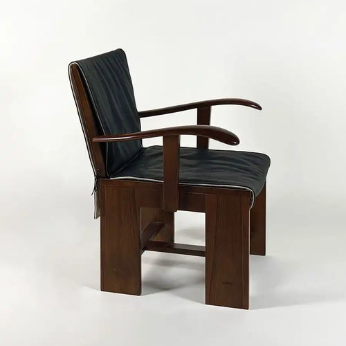 Fauteuil classique - 1934 - Bernini Gallery - en tissu / en cuir / en bois massif