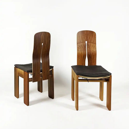 Chaise contemporaine - 1934 - Bernini Gallery - d'intérieur / en cuir / en chêne