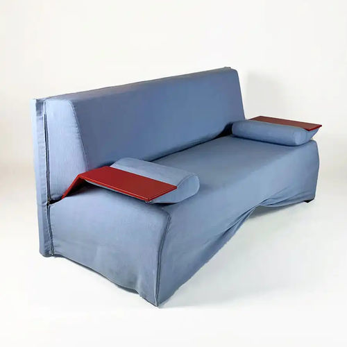 Canapé contemporain - KORE - Bernini Gallery - en tissu / avec accoudoirs / bleu