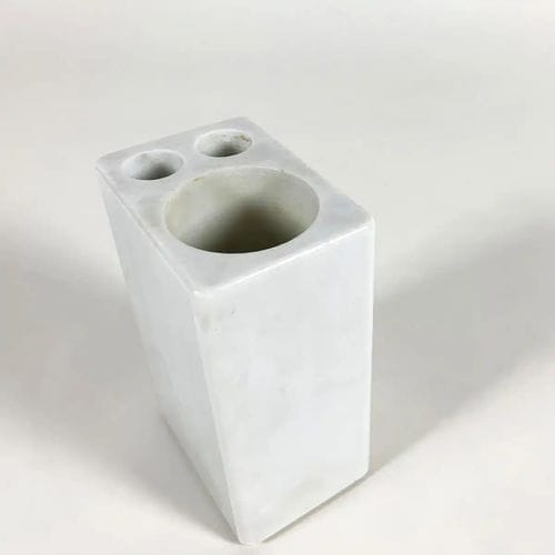Vase contemporain - VASO - Bernini Gallery - en marbre / blanc