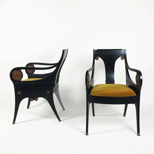 Chaise de style - ELZA - Bernini Gallery - d'intérieur / en tissu / avec piètement en hêtre