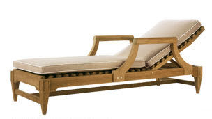 Bain de soleil classique - CONSERVATORY - SUTHERLAND - en bois / de jardin / dossier ajustable