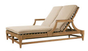 Bain de soleil contemporain - CONSERVATORY - SUTHERLAND - en bois / de jardin / double