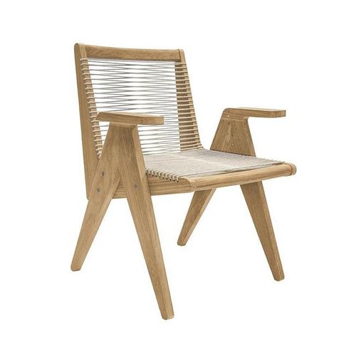 Chaise de salle à manger classique - CAT'S CRADLE - SUTHERLAND - d'extérieur / d'intérieur / en teck