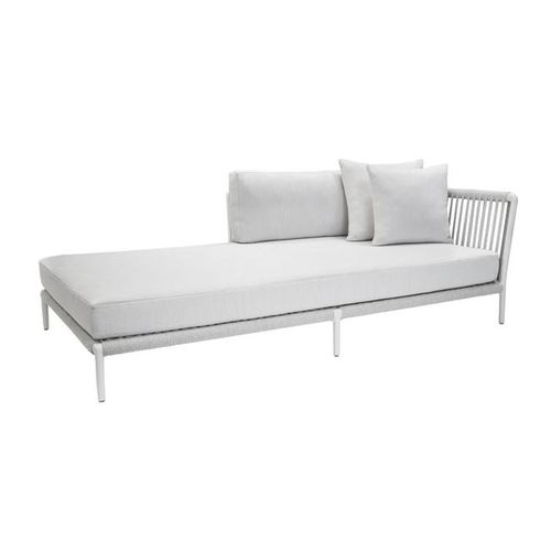 Chaise longue contemporaine - OTTI - SUTHERLAND - en corde / en aluminium / d'extérieur