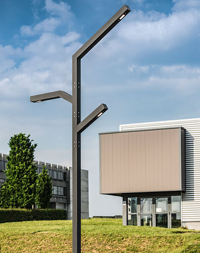 Lampadaire urbain - ARTIST - BEL-LIGHTING / TERZO-LIGHT - contemporain / en aluminium / en verre