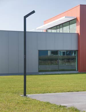 Lampadaire de jardin - TORGA L - BEL-LIGHTING / TERZO-LIGHT - contemporain / en aluminium / en verre