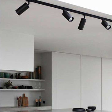 Éclairage sur rail à LED - REEDS 4 - BEL-LIGHTING / TERZO-LIGHT - rond / en fonte d'aluminium / professionnel