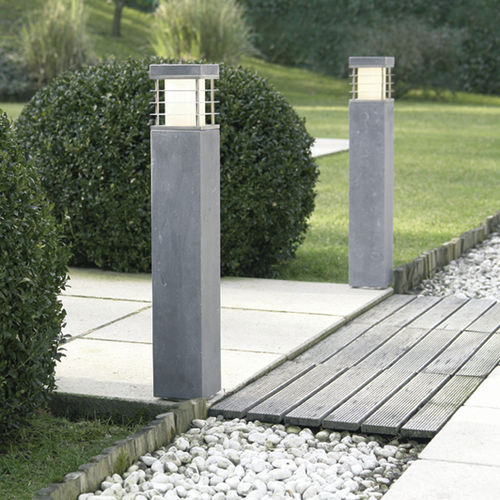 Borne d'éclairage de jardin - SPIRIT KFL - BEL-LIGHTING / TERZO-LIGHT - contemporaine / en acier inoxydable / en verre dépoli