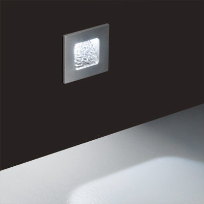 Luminaire encastrable au mur - KRYPTO 1 - BEL-LIGHTING / TERZO-LIGHT - à LED / carré / rectangulaire