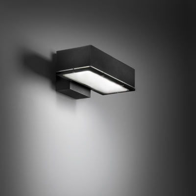 Applique murale contemporaine - SQUADRA D - BEL-LIGHTING / TERZO-LIGHT - d'extérieur / en aluminium / en verre