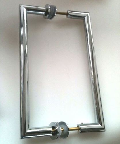 Poignée de tirage pour porte en verre - 57.71214.01 - Fonsegrive - en laiton chromé / contemporaine