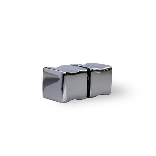 Bouton de porte contemporain - CUBIC : 59.49312. - Fonsegrive - en laiton / en laiton poli