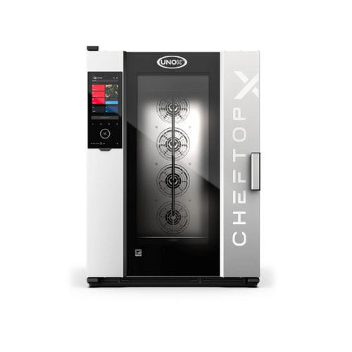 Four à usage professionnel - XEDA-1021-EXRS - UNOX - électrique / mixte / pose libre