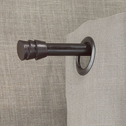 Tringle à rideaux en bronze - ORBE - Objet Insolite - en laiton / fixation murale / pour fenêtre