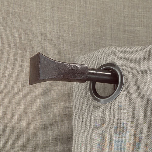 Tringle à rideaux en bronze - GARDE - Objet Insolite - en laiton / fixation murale / pour fenêtre