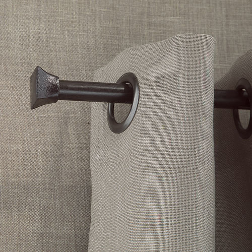 Tringle à rideaux en bronze - SIMPLE - Objet Insolite - en laiton / fixation murale / pour fenêtre