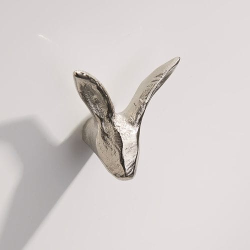 Bouton de meuble contemporain - LAPIN - Objet Insolite - classique / en bronze