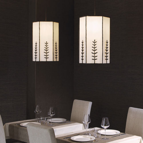 Suspension - SOPHIA HEXA - Objet Insolite - en bronze / Art Déco / d'intérieur