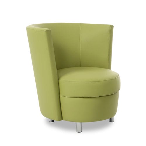 Fauteuil contemporain - JAZZ - Neology - en cuir / en tissu / à dossier haut