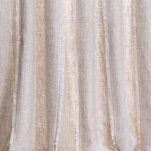 Tissu pour rideaux - TULUM CASEMANT  - F. SCHUMACHER & CO. - pour store enrouleur / à rayures / en coton
