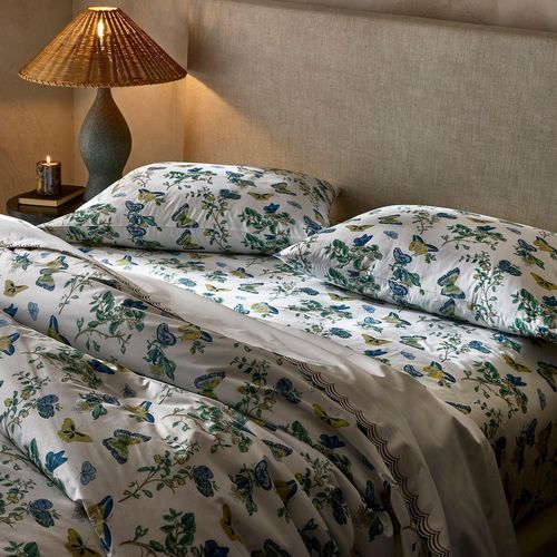 Couette en coton - BAUDIN BUTTERFLY   - F. SCHUMACHER & CO. - imprimée
