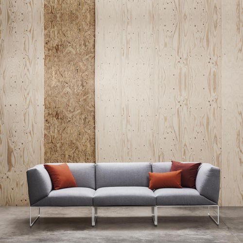Canapé modulable - SIESTA - Andreu World - contemporain / d'extérieur / en tissu