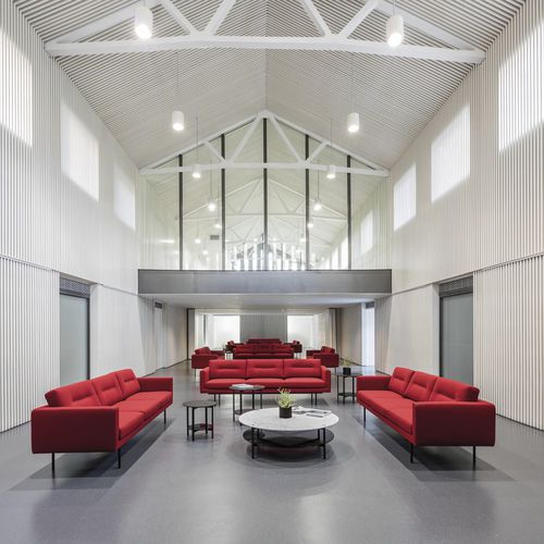 Canapé contemporain - ELEMENT - Andreu World - en tissu / en cuir / tapissé