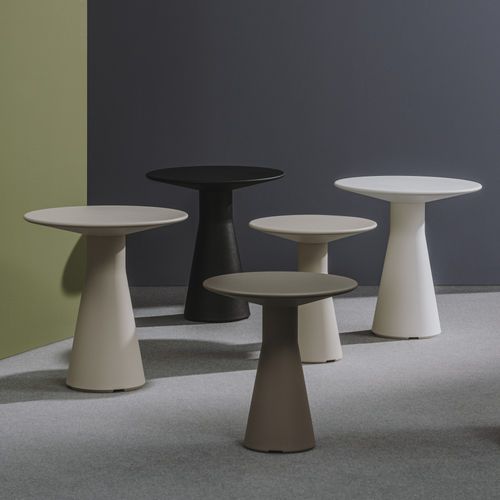 Table basse contemporaine - REVERSE TP - Andreu World - en basalte / en polymère / en polymère