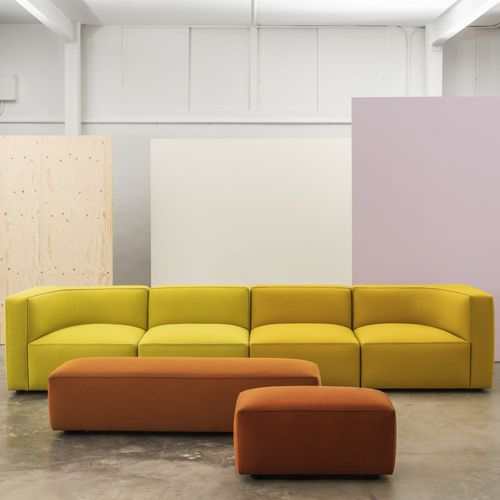 Ottoman contemporain - DADO - Andreu World - en tissu / carré / rectangulaire