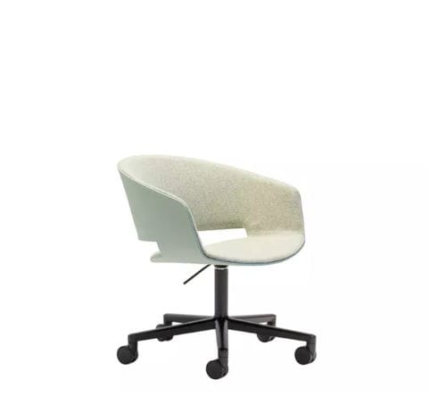 Chaise de bureau contemporaine - RONDA - Andreu World - d'intérieur / en polymère / en aluminium