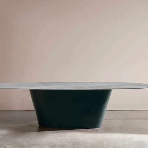 Table design minimaliste - PROA - Andreu World - bois / en iroko / avec piètement en bois