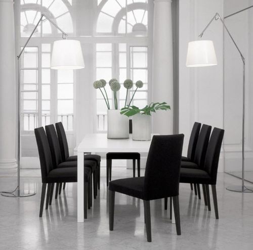 Chaise visiteur contemporaine - ANNA  - Andreu World - d'intérieur / en tissu / avec piètement en hêtre