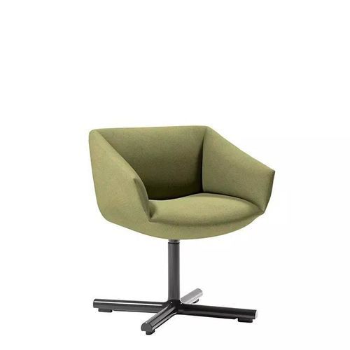 Fauteuil contemporain - SO2986 - Andreu World - en tissu / tapissé / vert