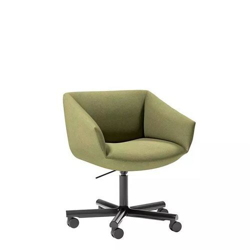 Fauteuil de bureau contemporain - SO2988 - Andreu World - en cuir / en tissu / tapissé