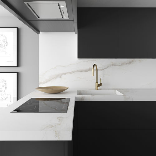 Plan de travail en grès cérame - LARSEN - INALCO - de cuisine / de salle de bain / d'extérieur
