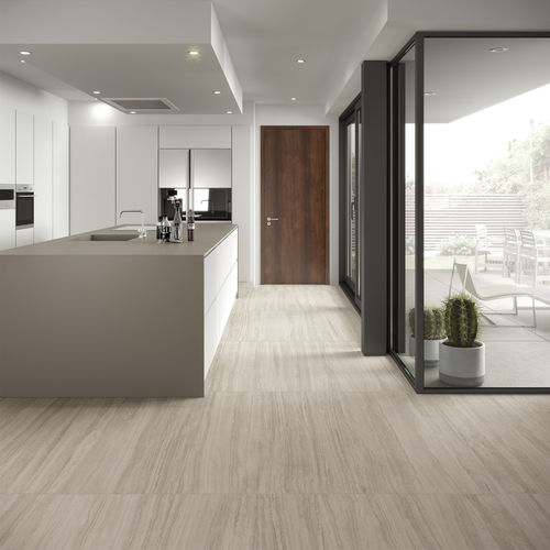 Plan de travail en grès cérame - SILK ITOP VISÓN NATURAL - INALCO - de cuisine / de salle de bain / d'extérieur