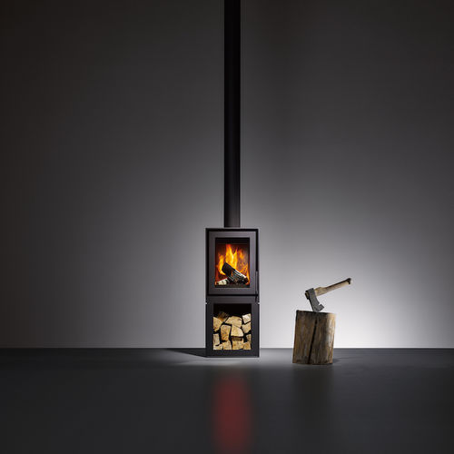 Poêle à bois - BOX  - Bellfires - contemporain / en acier