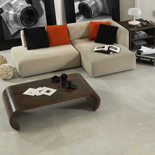 Carrelage en grès cérame - BRANCATO - KERABEN - poli / d'intérieur / d'extérieur