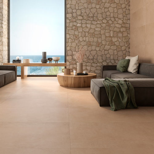 Carrelage en grès cérame - TERRACOTA - KERABEN - mat / d'intérieur / de salon